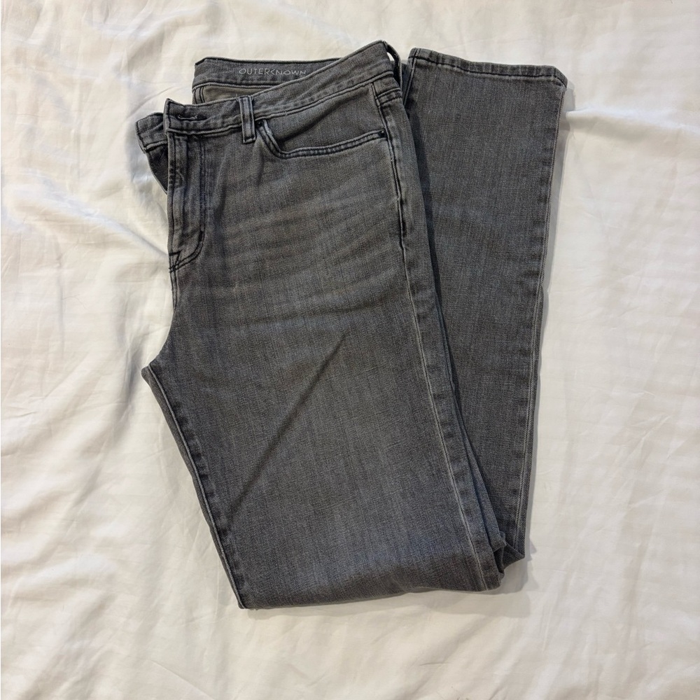 Outerknown Light Gray Denim Pants